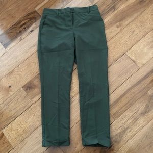 Forever 21 Olive Green Cropped Pants